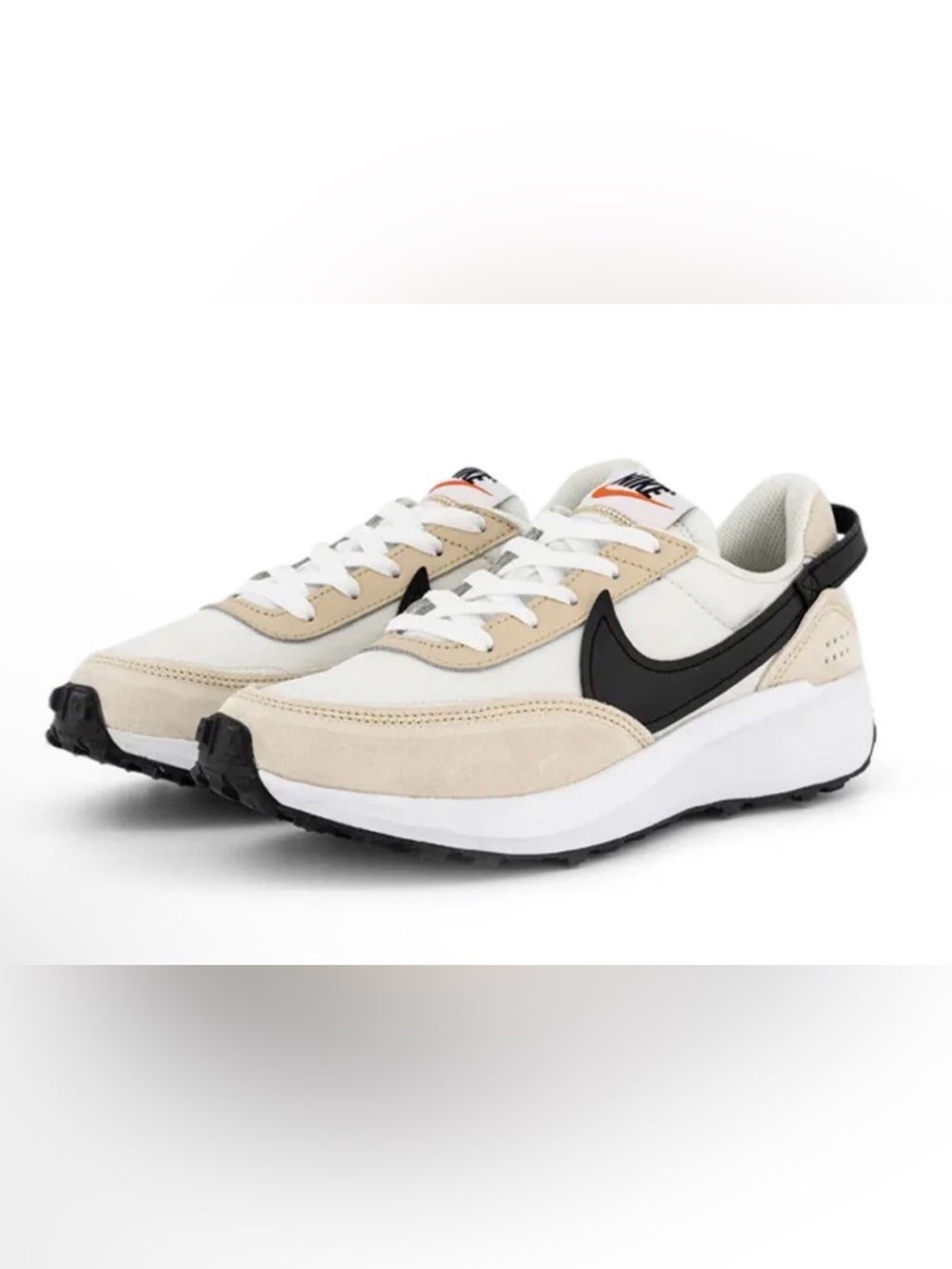 Nike Waffle Debut Sand drift / Black Sneakers, sz. 10W / 8.5M